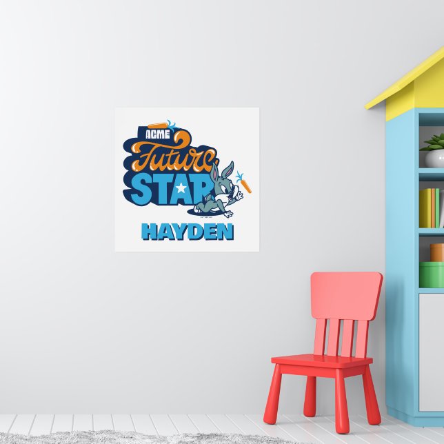 Póster Baby BUGS BUNNY™ - Estrella futura (Guardería 1)