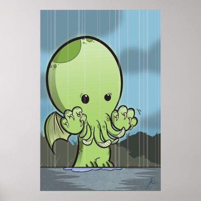 Póster Baby Cthulhu - Poster (Frente)