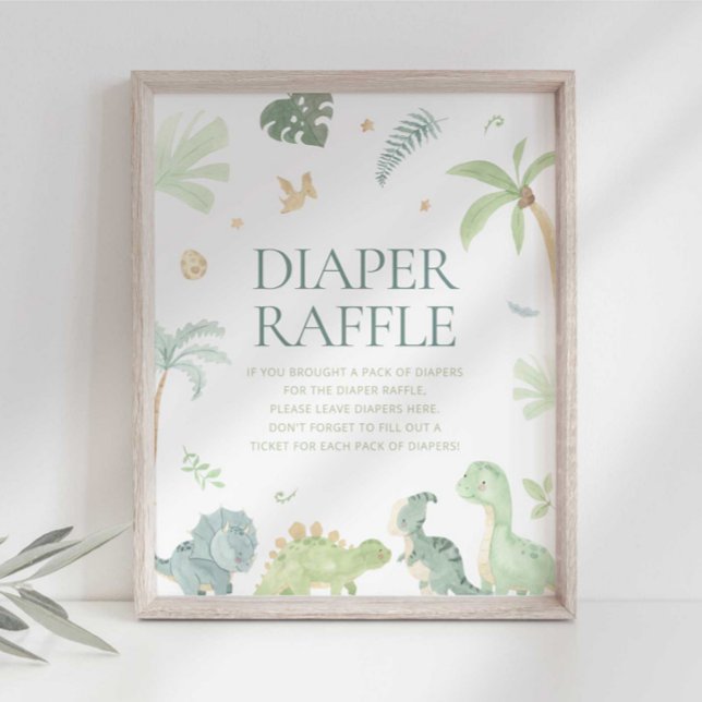 Póster Baby Dino Baby Shower Momosa Bar Rótulo (Subido por el creador)