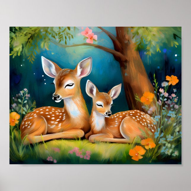 Póster Baby Fawn 1 (Frente)