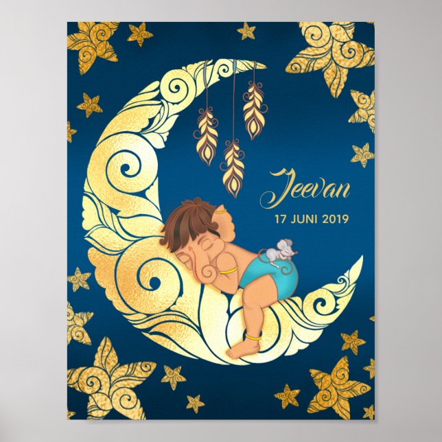 PÓSTER BABY GANESHA (Frente)