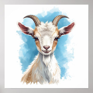 Póster Baby Goat Sonling
