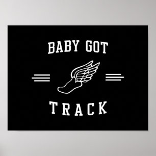 Póster Baby Got Track