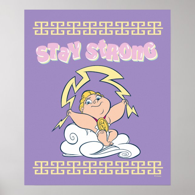 Póster Baby Hercules - Stay Strong Poster (Frente)