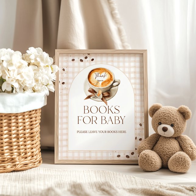 Póster Baby is Brewing Coffee Bean Theme Baby Shower Book (Subido por el creador)