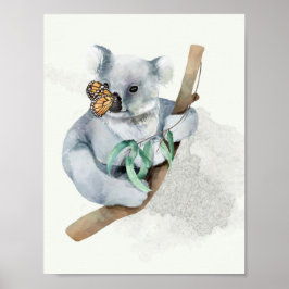 Póster Baby Koala