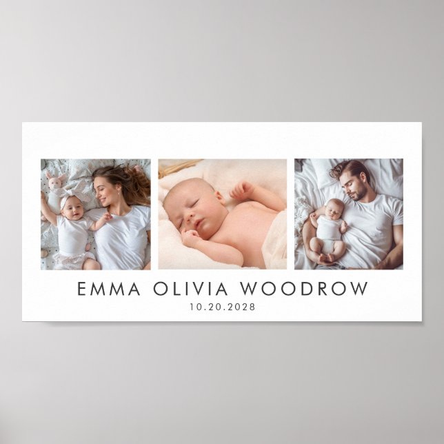 Póster Baby Mom Dad 3 Photo Y (Frente)