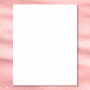 Póster Baby Shower blanco sencillo de 16" x 20" mate en b