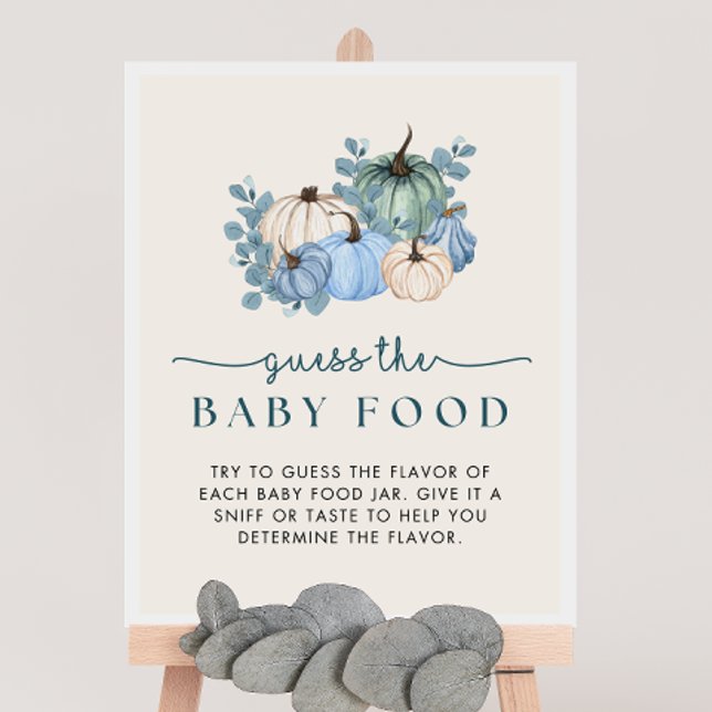 Póster Baby Shower de calabaza supongo que el Rótulo del  (Subido por el creador)