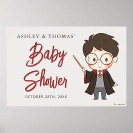 Póster Baby Shower de Harry Potter simple