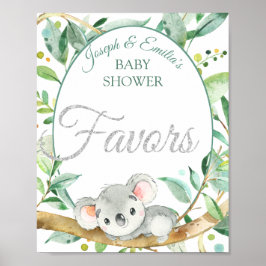 Póster Baby Shower favorece la igualdad de género en Koal