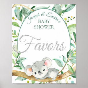 Póster Baby Shower favorece la igualdad de género en Koal