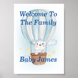 Póster Baby Welcome To The Family