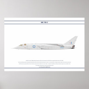 PÓSTER BAC TSR-2 XR222