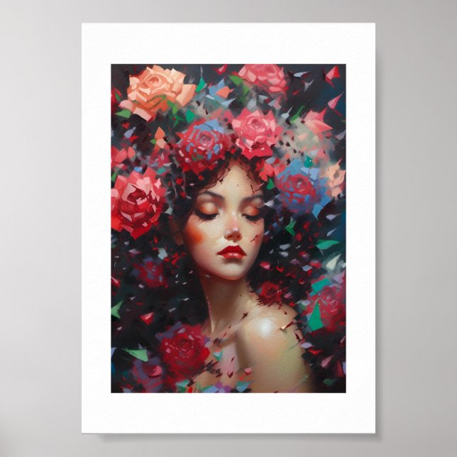 Póster Baccara Rosa (Frente)