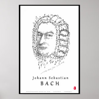 Póster Bach Face the Music