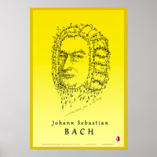 Póster Bach Face the Music