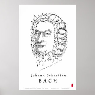Póster Bach Face the Music