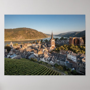 Póster Bacharach am Rhein Alemania