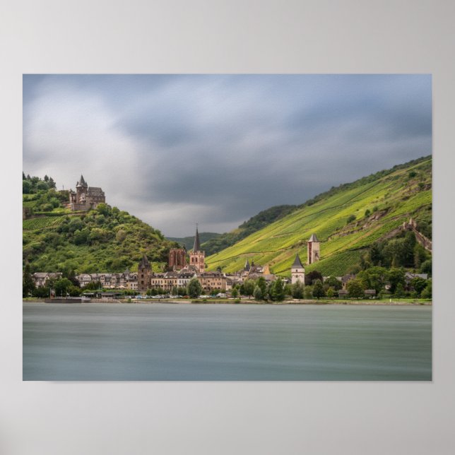 Póster Bacharach am Rhein - Alemania (Frente)