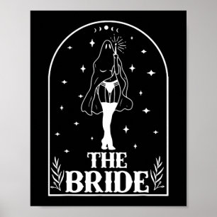 Póster Bachelo, la Boda gótica de Halloween
