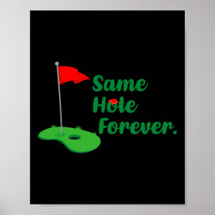 Póster Bachelor de la Fiesta de Bachelor de Golf del mism