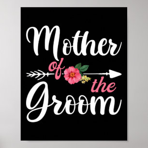 Póster Bachelor Party Mother Of The Groom Camisetas Para