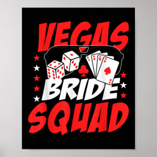 Póster Bachelorette, Boda del Escuadrón de las Vegas