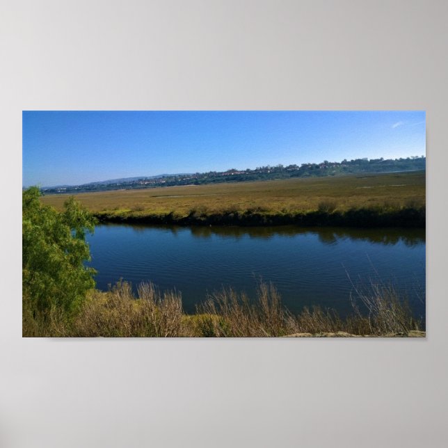 Póster Back Bay, Newport Beach, California (Frente)