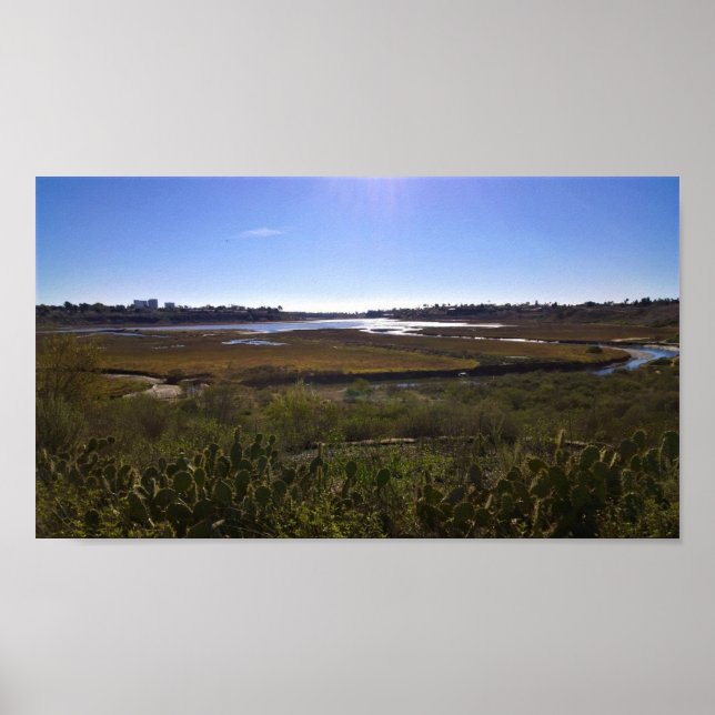 Póster Back Bay, Newport Beach, California (Frente)