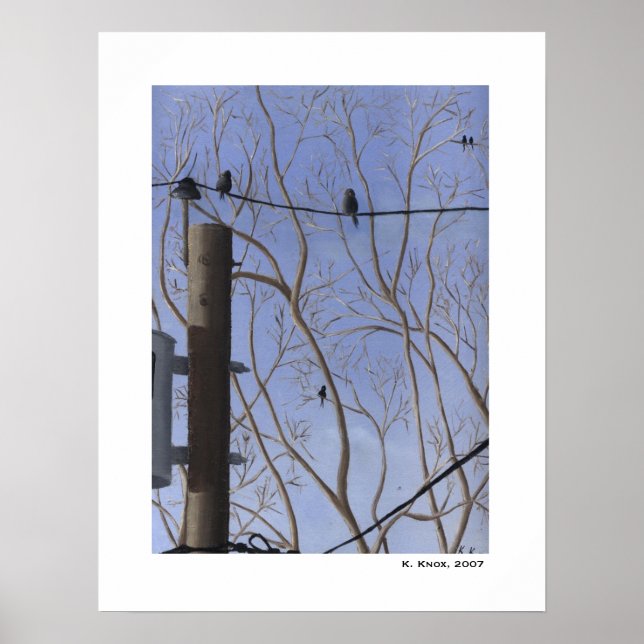 Póster Back Door View (Frente)