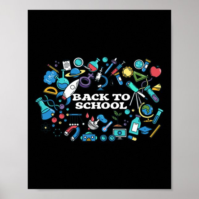 Póster Back To School Problem Solver Troubleshooter Engin (Frente)