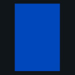 Póster Background Poster Paper - Blue Screen Chroma Key<br><div class="desc">Photograph people and products against a smooth, uncluttered background with this poster paper creatively converted into seamless background paper. Use the custom tool to order the exact size that you need. We’ve chosen a color that is well suited for blue screen chroma key backgrounds (#0047bb). To facilitate even lighting, we...</div>