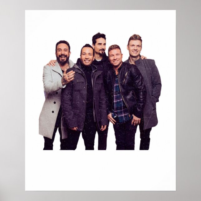 Póster Backstreet Boys vintage (Frente)