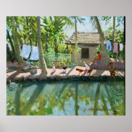 Póster Backwaters India