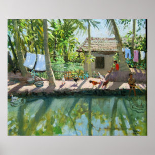 Póster Backwaters India