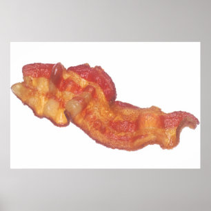 Póster Bacon cocido