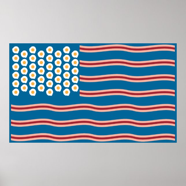 Póster Bacon for the US Funny Poster (Frente)