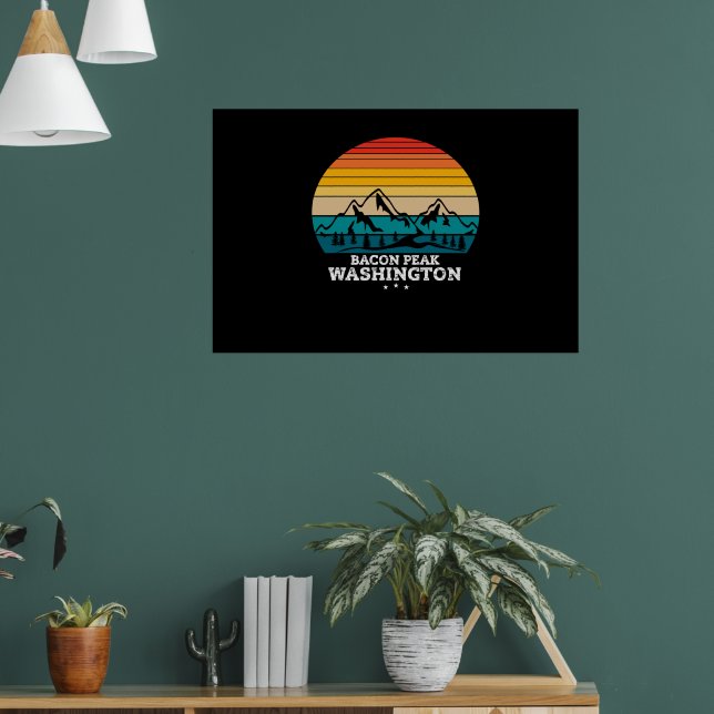 PÓSTER BACON PEAK WASHINGTON (Salón 1)