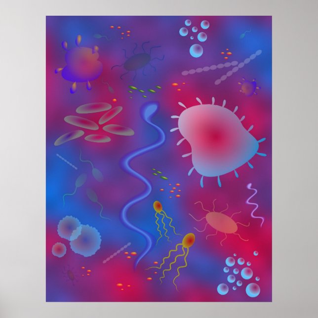 Póster Bacteria (Frente)
