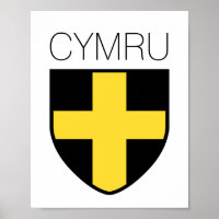 Badge de San David (Gales/ Cymru)