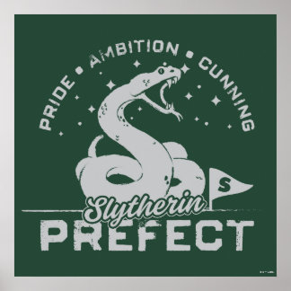 Póster Badge Prefecto SLYTHERIN™