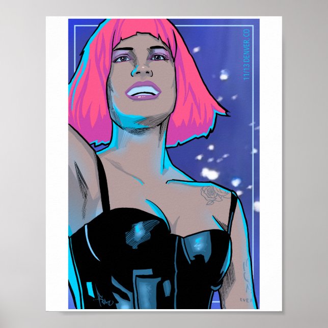 Póster Badlands Denver Poster (Frente)