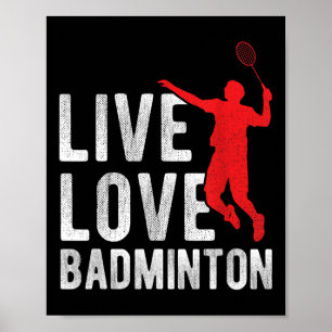 Póster Bádminton