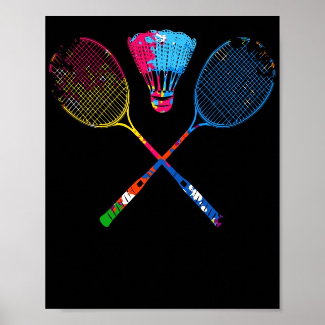 Póster Badminton (Frente)