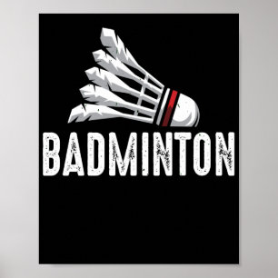 Póster Badminton