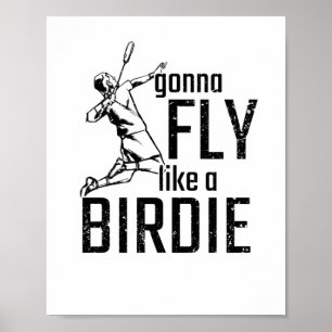 Póster Badminton