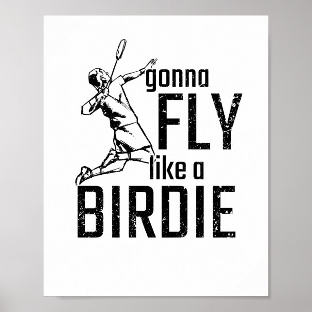 Póster Badminton (Frente)