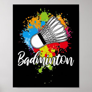 Póster Badminton
