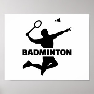 Póster Badminton
